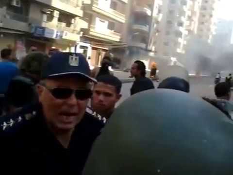 مالم تشاهده في أحداث جمعة الغضب ضد الانقلاب بالمنصورة.. مشاهد خطيرة يوثقها أحد البلطجية