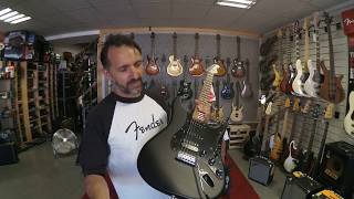 Video thumbnail for Fender 2017 Noir Special Edition Stratocaster & Telecaster by Kufsteiner Musikhaus