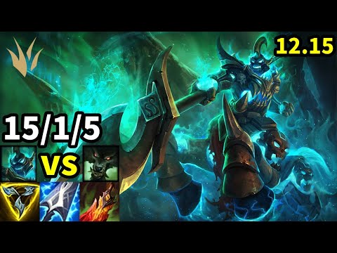 Hecarim Jungle vs Warwick - EUW Master | Patch 12.15