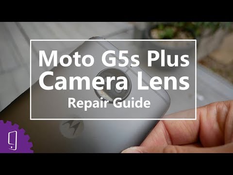 Moto G5s Plus camera lens repair guide丨second way