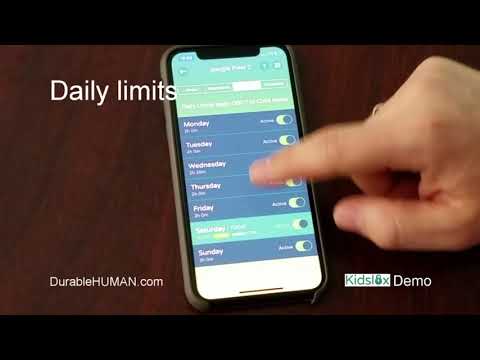 Manage Your Child's Smartphone with Kidslox
