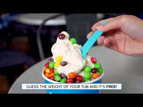 Desfrute do iogurte congelado Yo-get-it