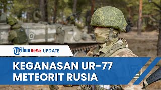 Keganasan Penyapu Ranjau UR-77 Meteorit Rusia di Bakhmut, Ledakan Dahsyat Terekam Drone