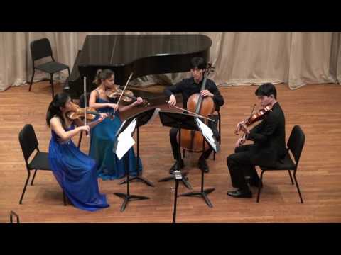 2017 High School Competition - First Place: Vieira String Quartet