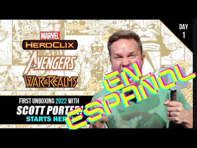 Vídeo relacionado con Marvel HeroClix: Avengers War of The Realms Fast Forces