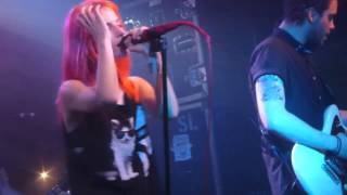 Paramore - Fences (HD) - The Garage - 05.04..13