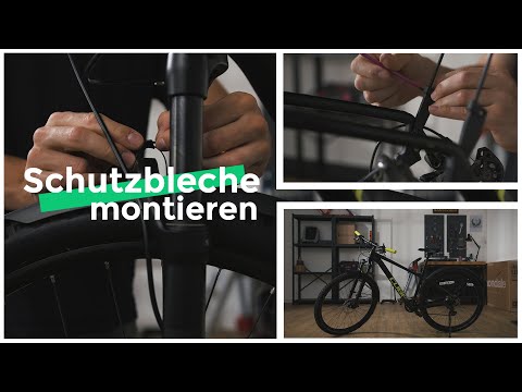 RABE Bike TechHilfe: CUBE Acid Schutzbleche montieren