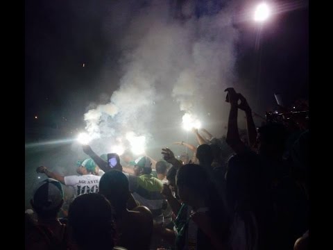 "GLORIOSO YO ME MUERO POR TI ENSAYO 2015 FRENTE RADICAL VERDE" Barra: Frente Radical Verdiblanco &bull; Club: Deportivo Cali