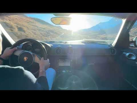 Porsche Cayman 987.2 2.9 Manual - Stelvio Pass Raw Footage
