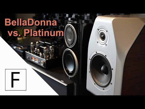 Fast doppelt so groß! Monitor Audio Platinum 100 3G vs. Heco BellaDonna an LineMagnetic LM-150IA