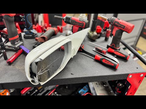 How to Replace Drivers Mirror 2014-2017 Honda Accord