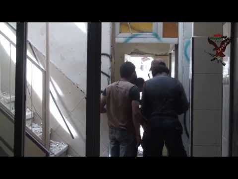 اشتباكات بين لواء مغاوير الغوطة وقوات النظام في حي جوبر في مدينة دمشق