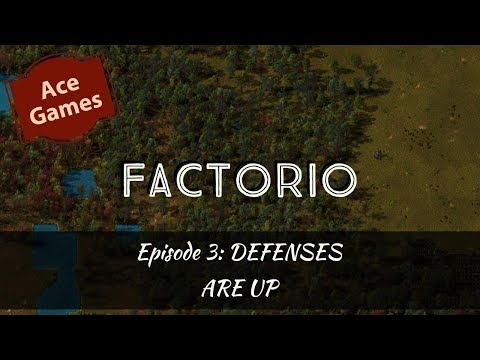Factorio Episode 3: Defenses Are Up!