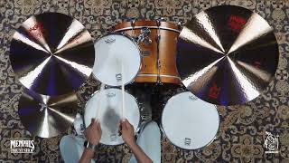 Video thumbnail for Paiste 18" 2002 Thin Crash Cymbal - 1327g (1061218-1091222F) by Memphis Drum Shop