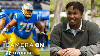 Zion Johnson On Joining Herbert & Offensive Line | LA Chargers