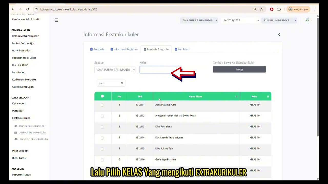 Daftar Exstarkulikuler