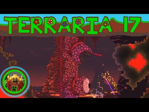Jim in Terraria E17 - Wall. Of. Fleeeeeeeeesh!