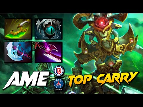 PSG.LGD.Ame Medusa - TOP CARRY - Dota 2 Pro Gameplay [Watch & Learn]
