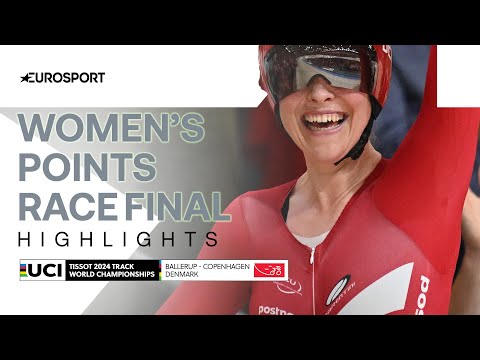 DANISH DOMINATION! 🇩🇰 | Women's Points Race Final | UCI Track World Championships 2024