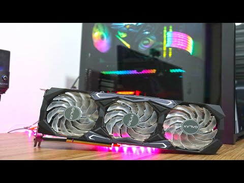 Unboxing e Testes RTX 3080ti Galax SG Oc