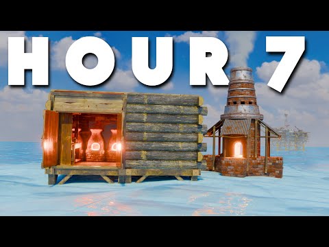 I Survived 24 Hours on an Iceberg Fortress in Rust