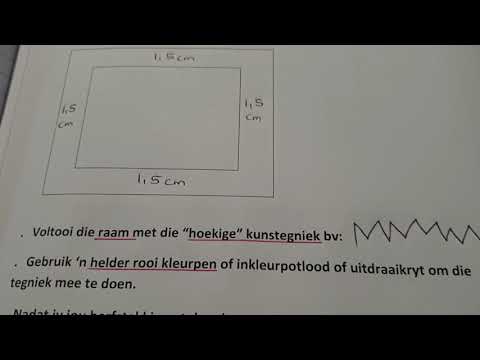 SKEPPENDE KUNSTE GRAAD 8: 20 April 2020 - periode 4 (2084)