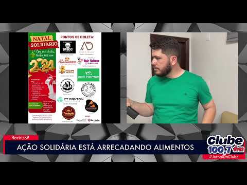 BARIRI: AÇÃO SOLIDÁRIA ESTÁ ARRECADANDO ALIMENTOS