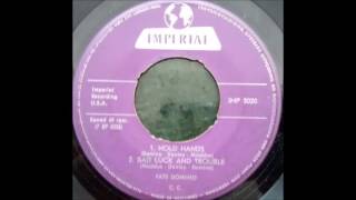 Fats Domino - Hold Hands - (Imperial Bovema) - EP [07] IMP 5020 - 1962