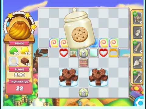 Cookie Jam - LEVEL 1227 -- ( No booster ) GAMES