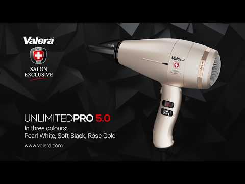 Фен Valera Unlimited Pro 5000 Pearl White (UP 5.0X RC PW) видео