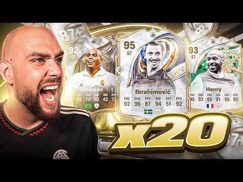 I Opened 20x 88+ ENCORE ICON PACKS On FC 26!