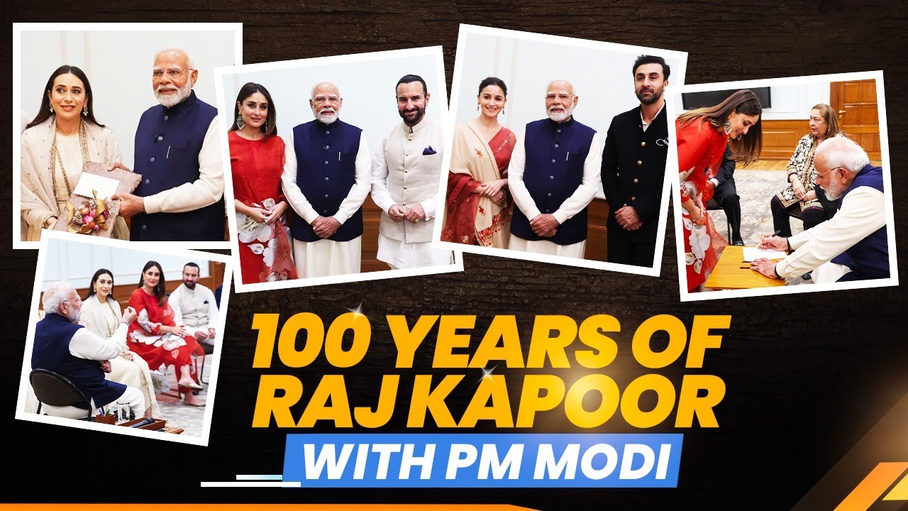 Celebrating 100 years of Raj Kapoor: PM Modi in conversation with Kapoor family