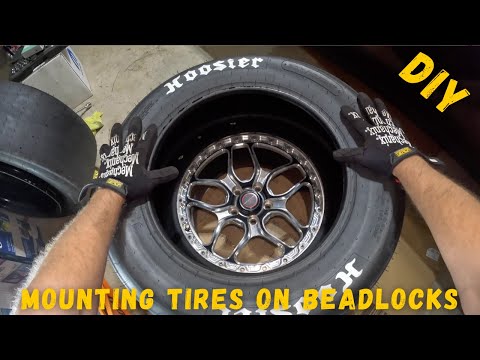 Un-mounting and Mounting Tires on Single Bead Lock Wheels
