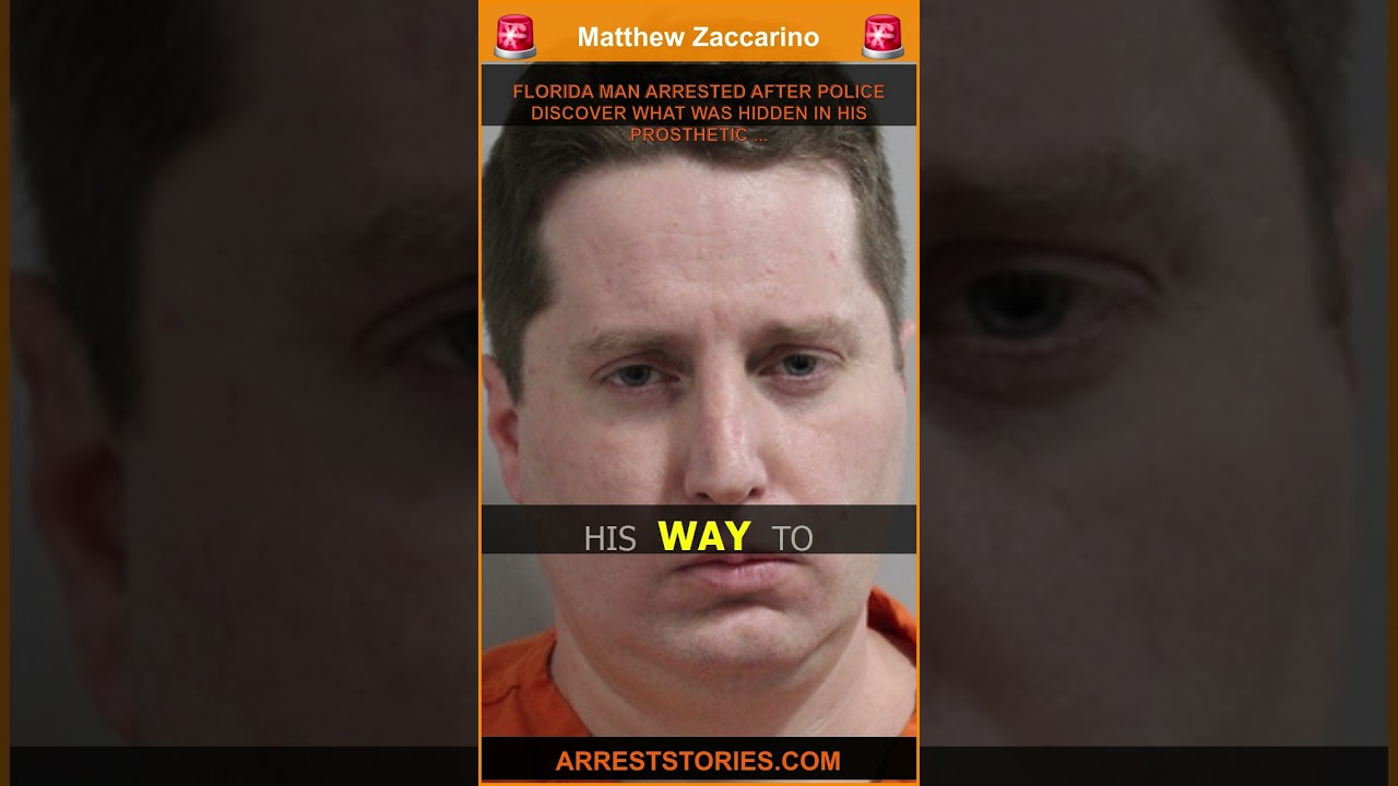 FLORIDA MAN ARRESTED AFTER POLICE DISCOVER WHAT WAS HIDDEN IN HIS PROSTHETIC ...