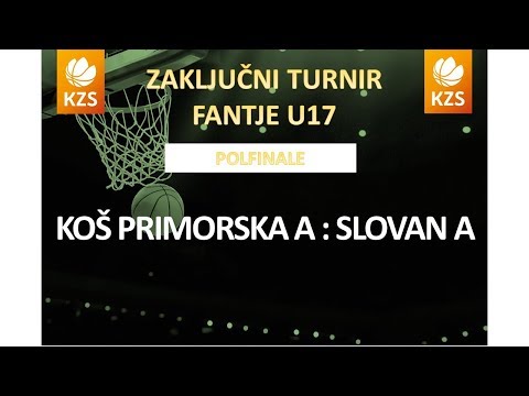 F8MU17 - KOŠ Primorska A : Slovan A - polfinale - Sezona 2017/18