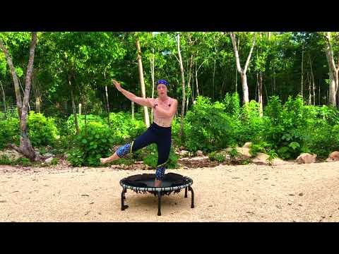 20 Minutes Most Loved Rebounding Tabata Circuit on a JumpSport Fitness Trampoline