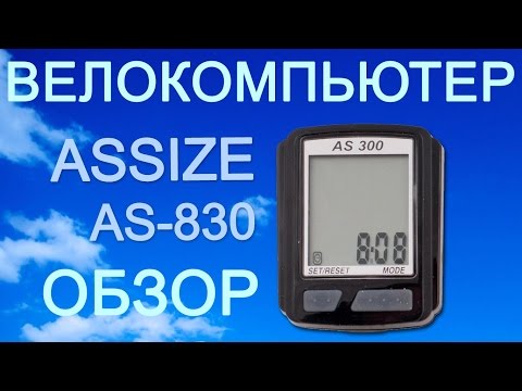 Обзор велокомпьютера ASSIZE AS 300
