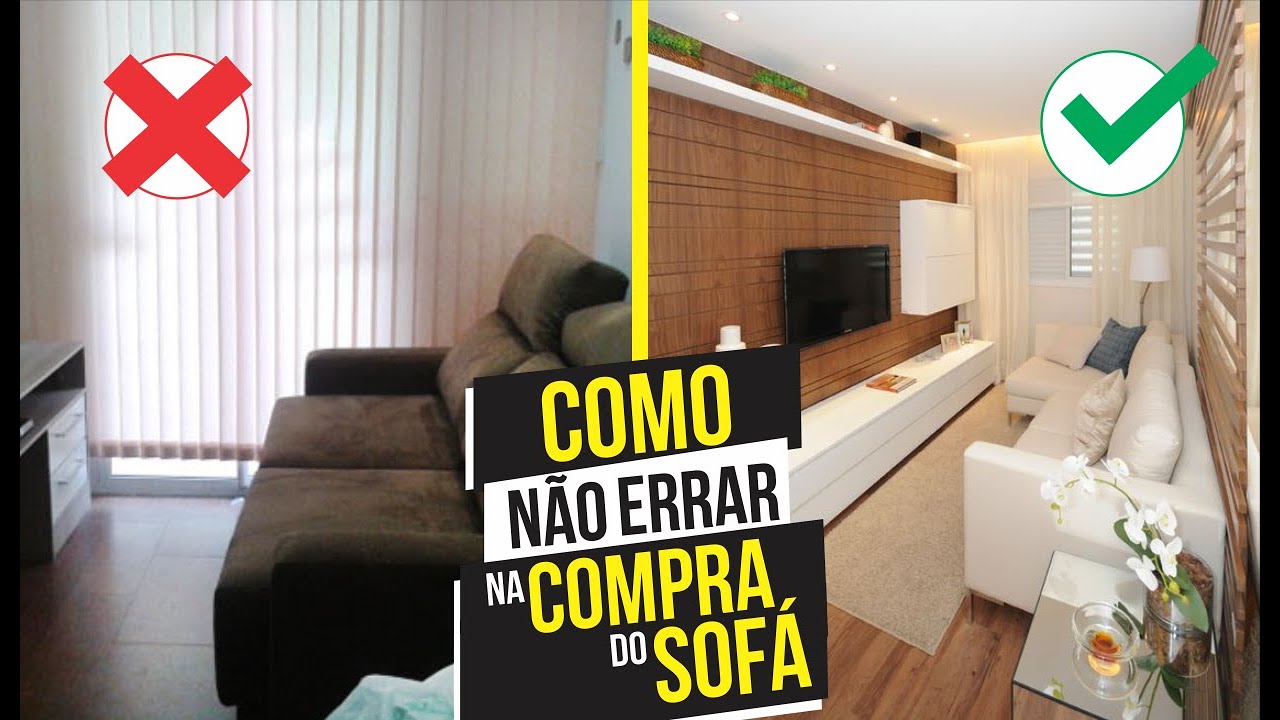SOFÁ, como NÃO ERRAR na COMPRA! - Mariana Cabral