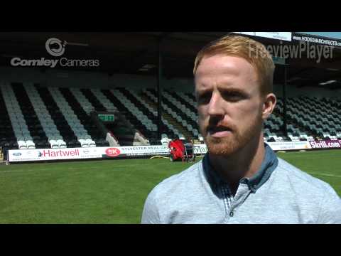 Craig Disley after penning new Town deal