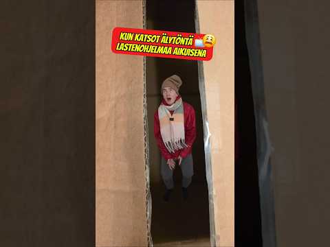 Kun katsot älytöntä lastenohjelmaa aikuisena 📺😫