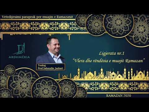 Vetëdijësimi paraprak për muajin e Ramazanit, ligjeron prof.Sabaudin Jashari