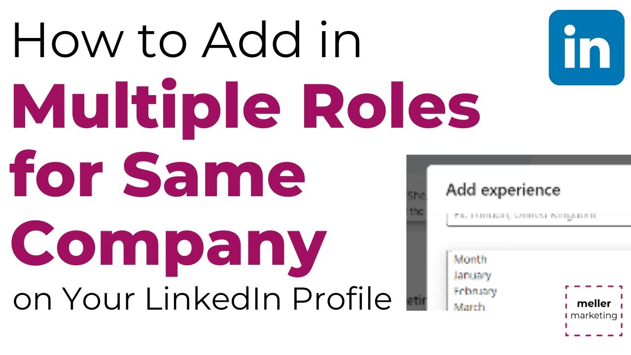 How to LINK Multiple Roles at SAME Company on Your LinkedIn ...