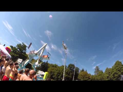 Kranspringen Weltrekord, Katze von 20 m