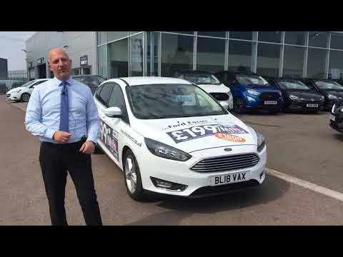 2018(18) Ford Focus 1.0 Ecoboost 125ps Titanium 5dr With Sat Nav,  Climate Control And Bluetooth
