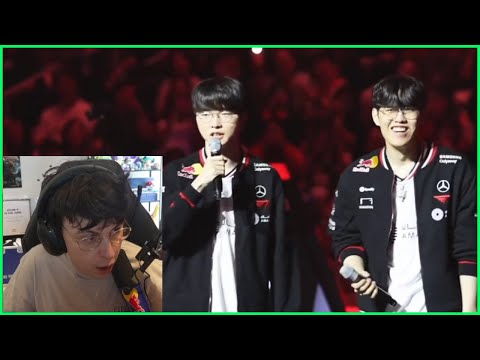 Caedrel Reacts To Faker & Oner's Singing Performance
