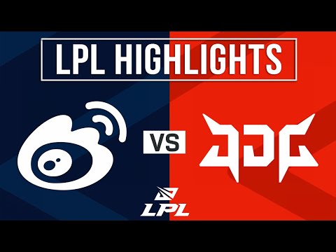 WBG vs JDG Highlights ALL GAMES | LPL 2026 Split 1 | Weibo Gaming vs JD Gaming