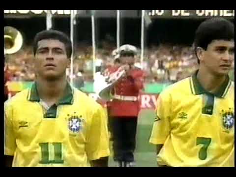 Brasil - Uruguay (1993) / Eliminatorias 1994 (Romario, Bebeto, Dunga, Ruben Sosa, Francescoli)