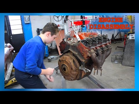 Disassembling The Big Block 427 Engine!