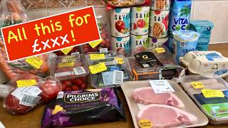 EVEN I WAS AMAZED BY HOW MUCH FOOD FOR £XXX  #personalfinance