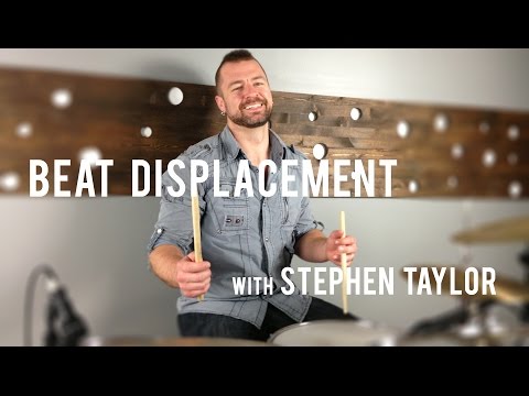 DRUM LESSONS - Beat Displacement with Stephen Taylor